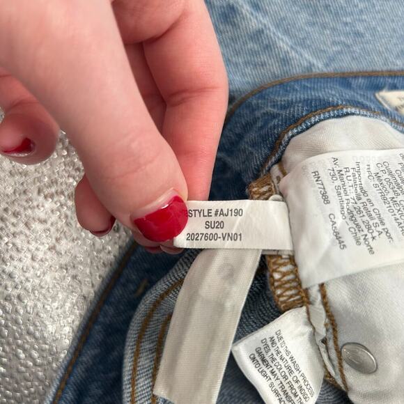 Madewell The Perfect Vintage Jeans Rosabelle Wash Comfort Stretch Edition Sz 24 - Picture 11 of 11